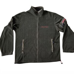 Y2K Abercrombie & Fitch Fleece Full Zip Up Mens Sz XL